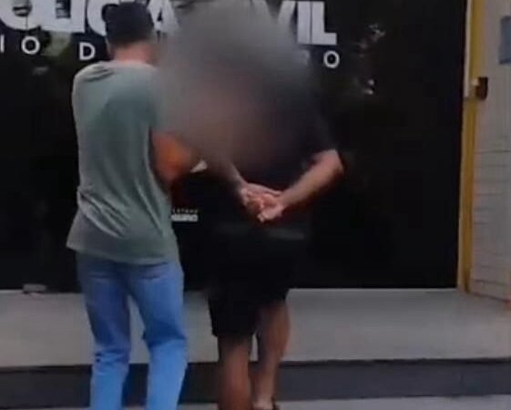 Policia civil prende homem condenado a 23 anos por estrupo dos filhos