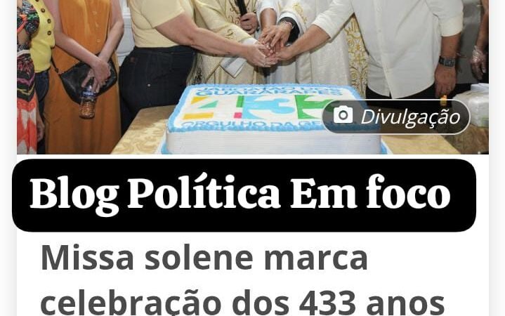 Missa solene marca celebração dos 433 anos de Jaboatão dos Guararapes com fé e união