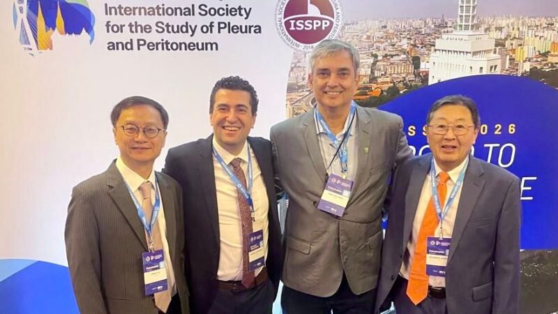 Representando Pernambuco, Dr. Tarcísio Reis participa de Congresso Internacional ao lado de grandes nomes do câncer peritoneal