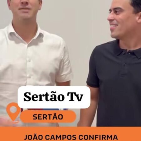 João Campos, confirmou presença na 32ª edição da tradicional Cavalgada da Pedra do Reino, realizada em São José do Belmonte, no Sertão pernambucano.