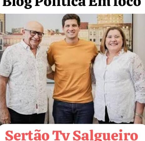 O pré-candidato ao Governo de Pernambuco, João Campos, deverá cumprir agenda política em Salgueiro neste sábado