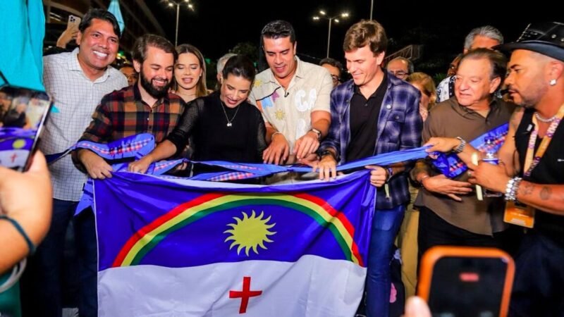 Rodrigo Pinheiro celebra abertura do São João de Caruaru ao lado da governadora Raquel Lyra e aliados