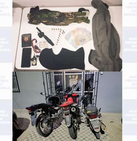 Casal acusado de vários assaltos é preso por policiais militares e civis em Ouricuri