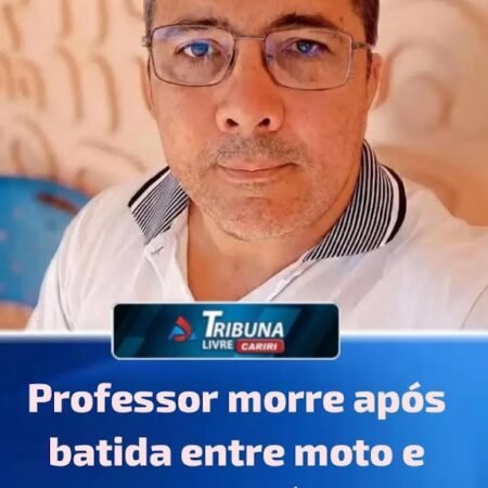 Professor morre após batida entre moto e carro na saída de Aiuaba, CE
