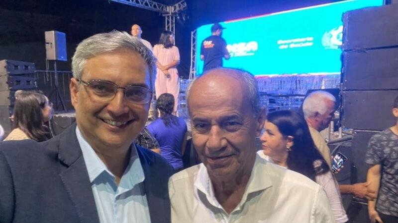 Ao lado de Gil Brasileiro, Dr. Tarcísio Reis acompanha inauguração do Hospital Nossa Senhora Aparecida, em Paulista