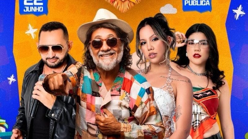 Prefeitura de Terra Nova anuncia atrações e programação oficial do São João 2026, que acontece no dia 22 de junho na Praça de Eventos.