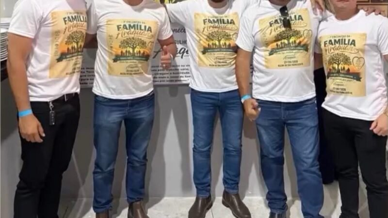 Edlânio Carvalho prestigia tradicional encontro da Família Araquan