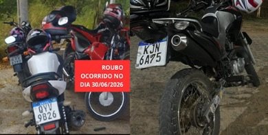 Motos são furtadas em frente à residência em Salgueiro