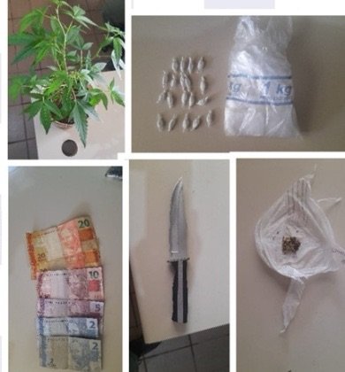 Homem é preso com 19 papelotes de cocaína no distrito de Cachoeirinha, em Mirandiba