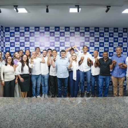 Ao lado de Lula Cabral, Eduardo da Fonte oficializa Gisele de Dudinha como presidente da Federação União Progressista no Cabo de Santo Agostinho