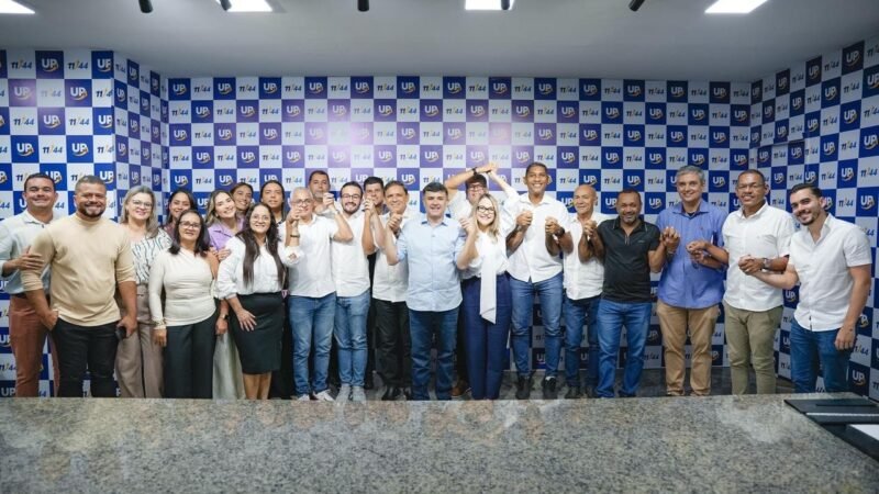 Ao lado de Lula Cabral, Eduardo da Fonte oficializa Gisele de Dudinha como presidente da Federação União Progressista no Cabo de Santo Agostinho