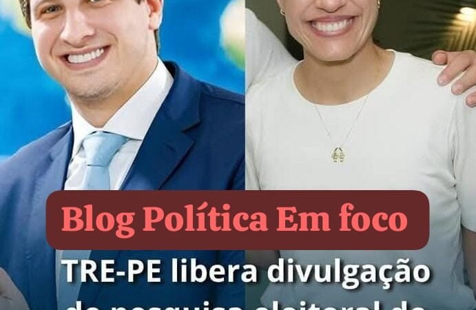 O (TRE-PE) decidiu liberar a divulgação da pesquisa eleitoral registrada sob o número PE-07611/2026, realizada pelo Instituto Múltipla Pesquisas.