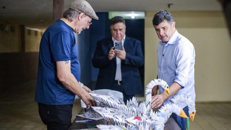 Eduardo da Fonte visita comunidade terapêutica de jovens em Garanhuns ao lado de Cleiton Collins e Pastor Miguel