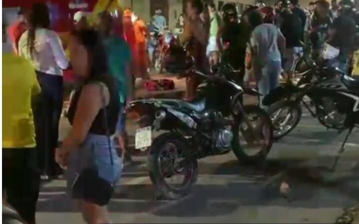 Colisão entre duas motos deixa dois mortos no Centro de Salgueiro