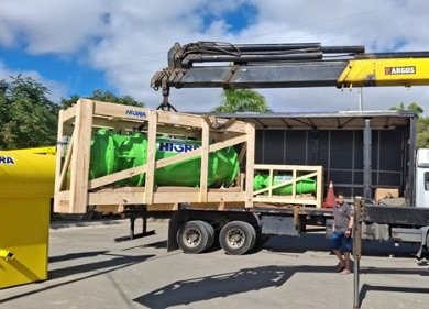 Equipamentos chegam a Petrolina para obras de ampliação do abastecimento de água