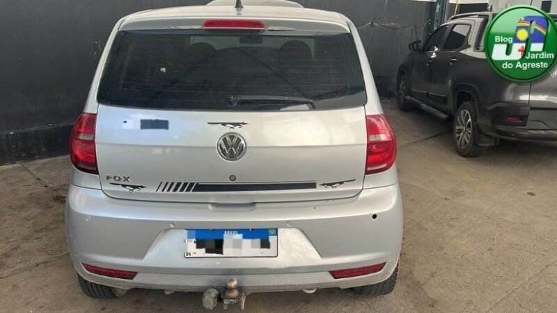 Vítima de sequestro em Belo Jardim tem carro recuperado pela PRF no Recife