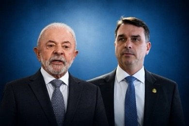 Pesquisa BTG/Nexus: Lula tem 40% e Flávio Bolsonaro, 34%, no 1º turno