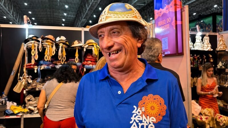 Artesão dos “bonéus” de João Gomes esgota estoque já na abertura da Fenearte