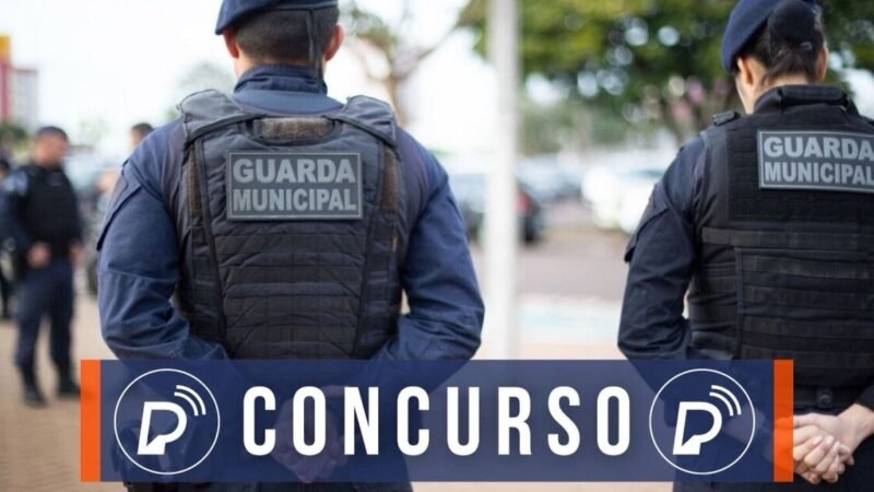 Prefeitura abre concurso para Guarda Municipal com salário de R$ 4.452 + R$ 1.254 de benefícios