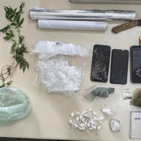 Operação da PM apreende drogas, aves silvestres e materiais usados no tráfico em Salgueiro