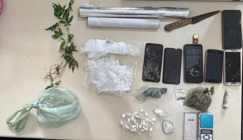 Operação da PM apreende drogas, aves silvestres e materiais usados no tráfico em Salgueiro