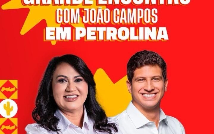 Com apoio de Gonzaga Patriota e boa relação com João Campos, Eliane Soares participa de agenda em Petrolina