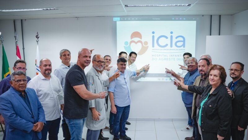 Eduardo da Fonte lança projeto junto com a diretoria do ICIA para consolidar a unidade como Hospital Infantil do Agreste