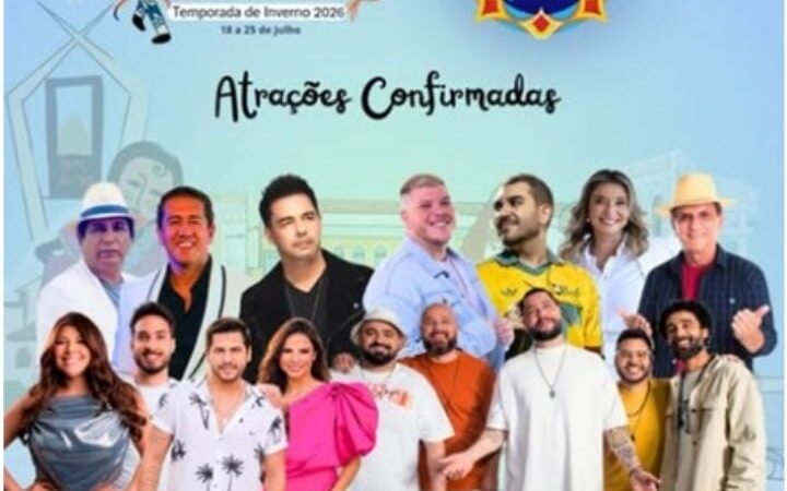 Prefeitura de Triunfo divulga atrações da 68ª Festa dos Estudantes, atrelada ao Festival Pernambuco Meu País