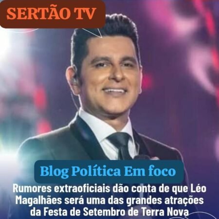 Rumores extraoficiais indicam que o cantor Léo Magalhães poderá ser uma das atrações da tradicional Festa de Setembro, em Terra Nova