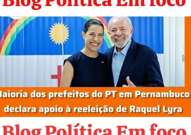 RAQUEL LYRA TEM MAIORIA DOS PREFEITOS DO PT EM PE QUE APOIA
