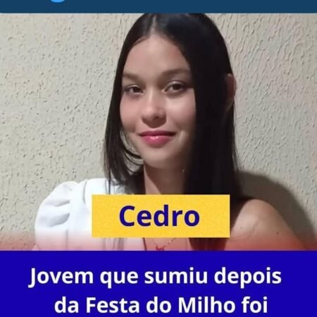 JOVEM DE CEDRO QUE TINHA SUMIDO FOI ENCONTRADA EM OROCÓ