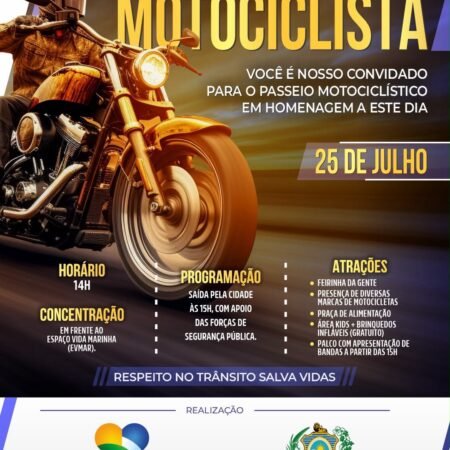 Jaboatão celebra Dia do Motociclista com programação gratuita na Orla de Piedade