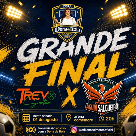 Grande final da 1ª Copa Dona da Bola ocorre nesse sábado em Salgueiro