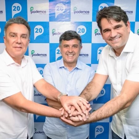 Presidente do Podemos, Marcelo Gouveia, declara apoio do partido à candidatura de Eduardo da Fonte ao Senado