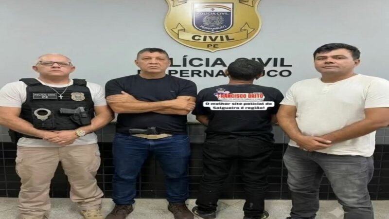 EXCLUSIVO! Ação da Polícia Civil termina com prisão de procurado pela Justiça na zona rural de Serrita