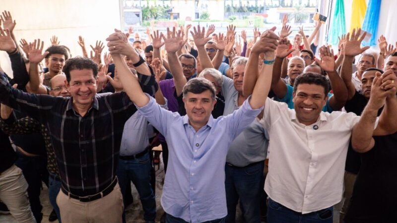Eduardo da Fonte fortalece base no Grande Recife rumo ao Senado ao lado do Pastor Esdras Cabral e Joel da Harpa