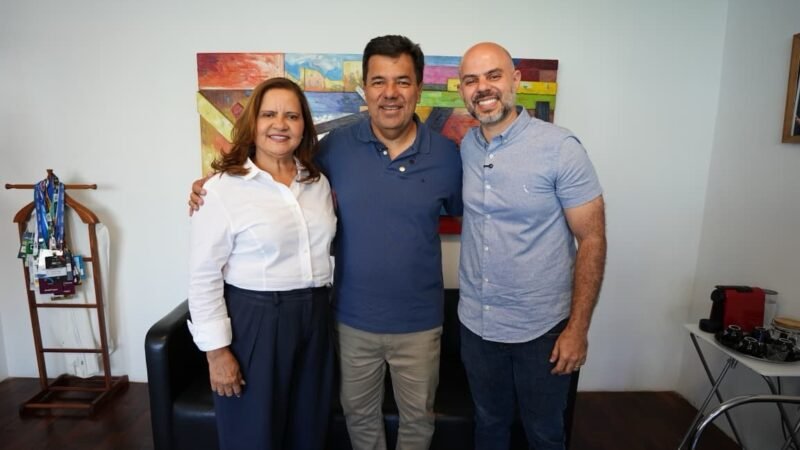 Célia e Romero Sales anunciam apoio a Mendonça para o Senado