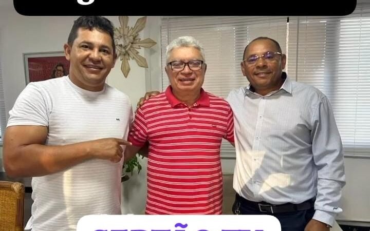 Hoje, 13 de agosto, na capital Recife, o presidente da Câmara Municipal de Mirandiba, Cassiano Lopes, juntamente com o vereador Jair da Barreira, cumpriu agenda no gabinete da senadora Tereza Leitão.