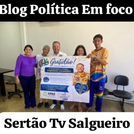 APAE agradece a Fabinho pela doação de renda arrecadada durante o 2° Baile Municipal
