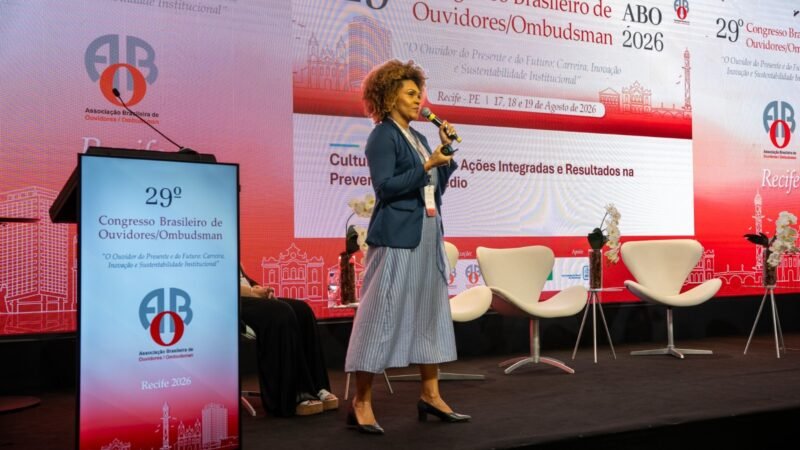 PREFEITURA DO JABOATÃO DOS GUARARAPES ADERE A MOVIMENTO NACIONAL CONTRA ASSEDIO DURANTE CONGRESSO DE OUVIDORES