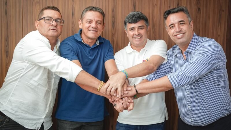 Presidente da Câmara de Caruaru, Bruno Lambreta, e vereadores Galego de Lajes e Carlinhos da Ceaca declaram apoio a Eduardo da Fonte ao Senado