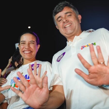 Em grande mobilização em Itapissuma, Raquel Lyra e Eduardo da Fonte fortalecem parceria por mais desenvolvimento no Estado