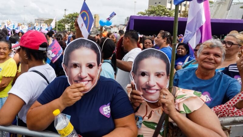 Raquel Lyra reúne multidão em convenção que homologará sua chapa de reeleição