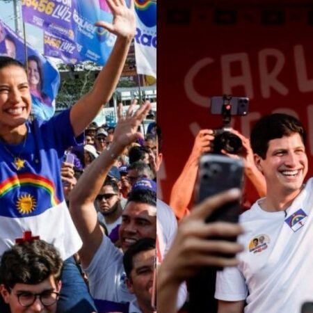 Raquel Lyra e João Campos iniciam campanha com obras e saúde no centro dos discursos