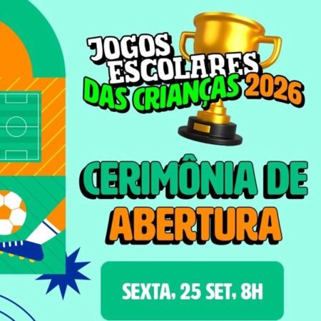 Jogos Escolares das Crianças começam nesta sexta-feira em Salgueiro