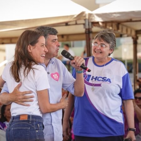 Raquel Lyra e Eduardo da Fonte visitam o Primeiro Hospital de Câncer do Sertão do Araripe e defendem interiorização da saúde