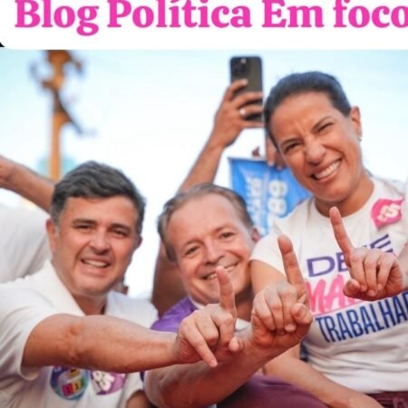 Multidão toma as ruas de Barreiros em caminhada com Raquel Lyra e Eduardo da Fonte ao lado do prefeito Carlinhos da Pedreira