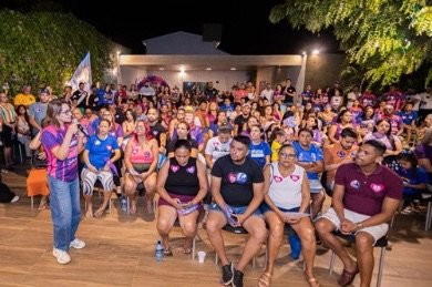 Deputada Débora Almeida realiza grande ato político em Salgueiro com participação do ex-prefeito Clebel