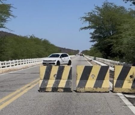 DNIT comunica abertura de desvio alternativo em Orocó, após interdição de ponte na BR-428