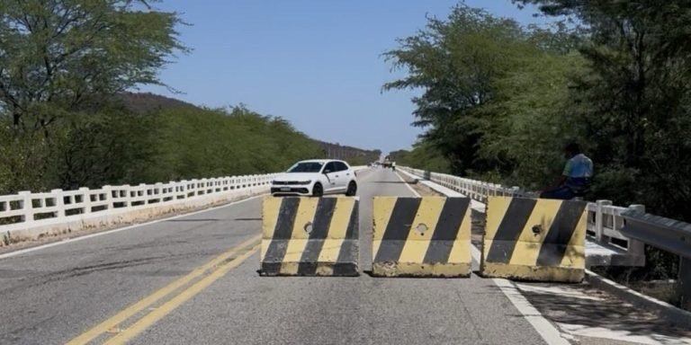DNIT comunica abertura de desvio alternativo em Orocó, após interdição de ponte na BR-428